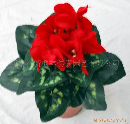 仿真仙客来,人造花,塑料花