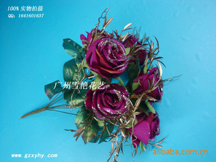批发玫瑰厂价直销仿真花仿真植物
