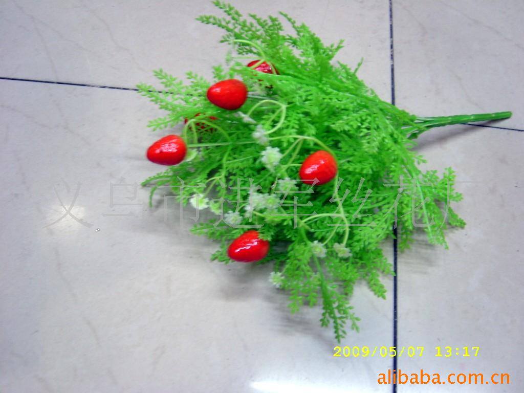 仿真花,仿真水果玫瑰花,绢花,假花,人造花。丝