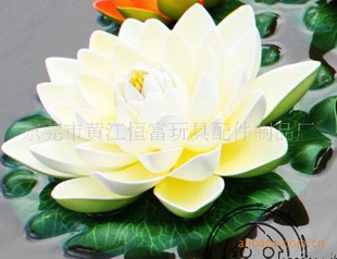 环保LED灯EVA荷花,,可按客户指定订货,泽鲜艳