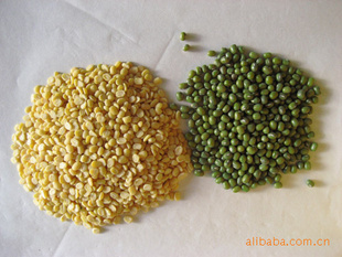 批发脱皮绿豆片、脱皮圆粒绿豆、绿豆