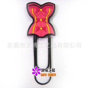 迪士尼卡通可爱卡通软胶PVC书签|广告礼品书签厂家订制品过硬