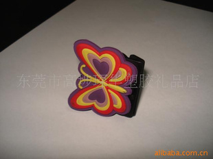 PVC环保软胶万字夹美观大方新颖别致