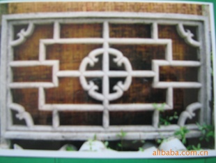 徽派建筑材料——格子漏窗
