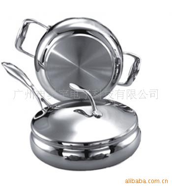 汤锅/蒸气锅/不锈钢萨克森煎炒锅
