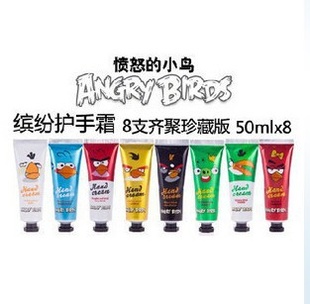 美国原装进口Angrybirds愤怒的小鸟护手霜50g8种味道