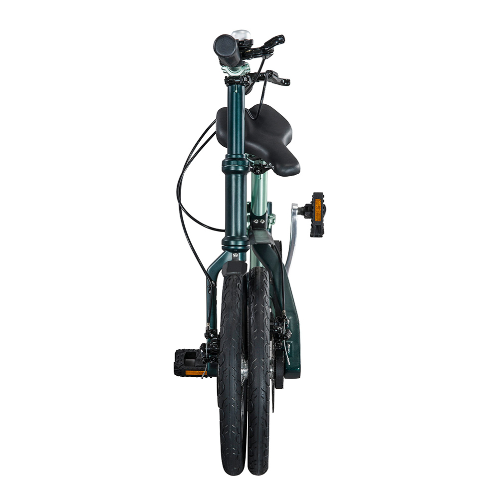 今途为您带来轻量化的折叠自行车传说——jaunty bike