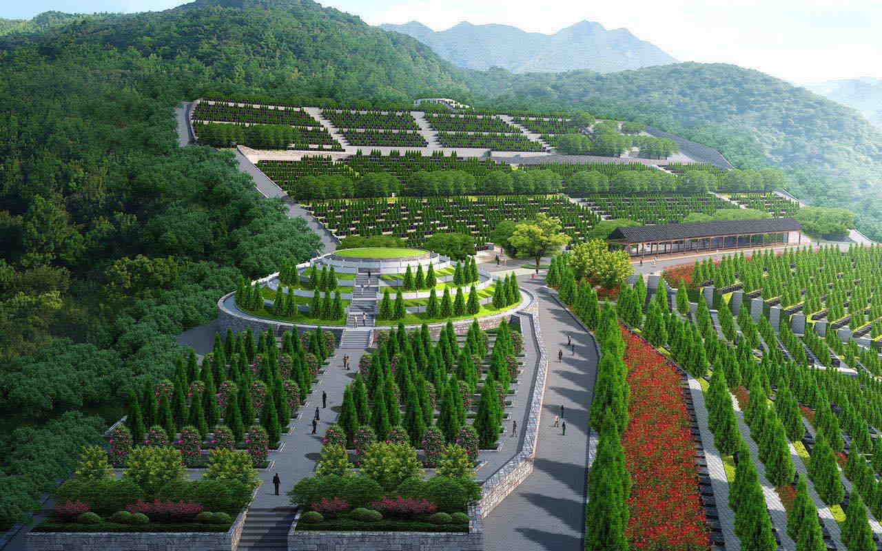 宁波市北仑公墓龙凤墓园