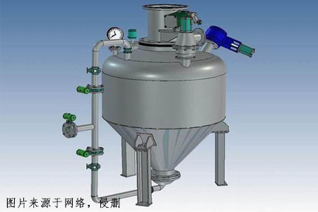 气力输送仓泵的主要结构是什么?