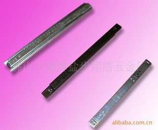 18英寸南美平板式抽屉导轨,三节重型导轨,平板三节抽屉滑轨