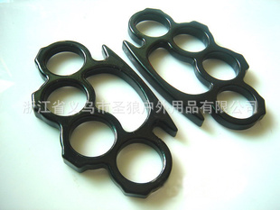 拳霸黑版纯钢手扣拳套、铁拳头、铁四指指虎/武术用品批发