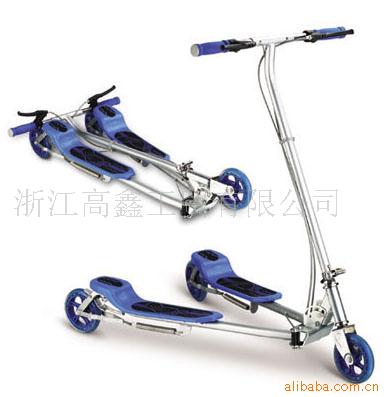 摇摆滑板车/蛙式三轮摇摆滑板车