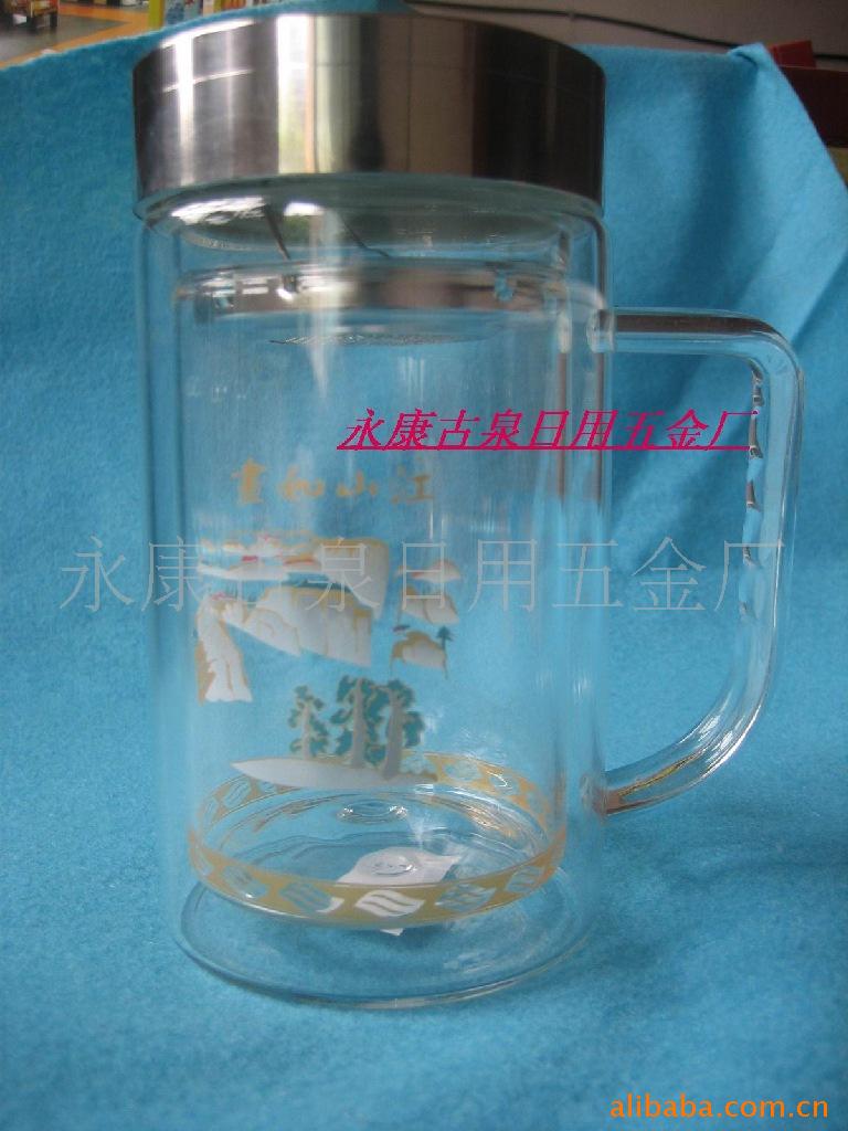 双层玻璃杯,礼品杯,杯广告杯(图)