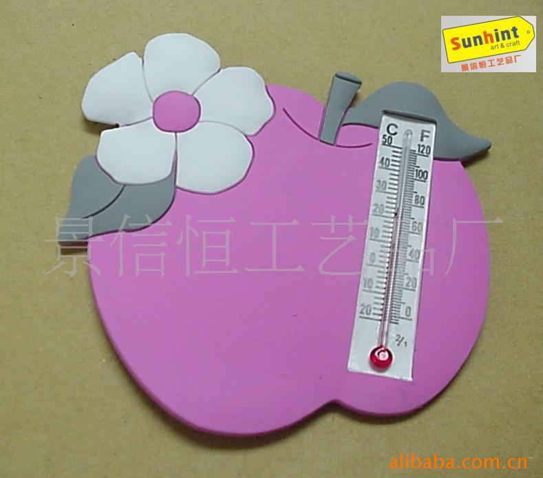 混批/新奇特/新款/PVC/带温度计箱磁贴