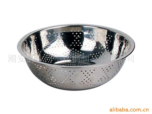 家用金属制品,不锈钢洗米盆,水果盆