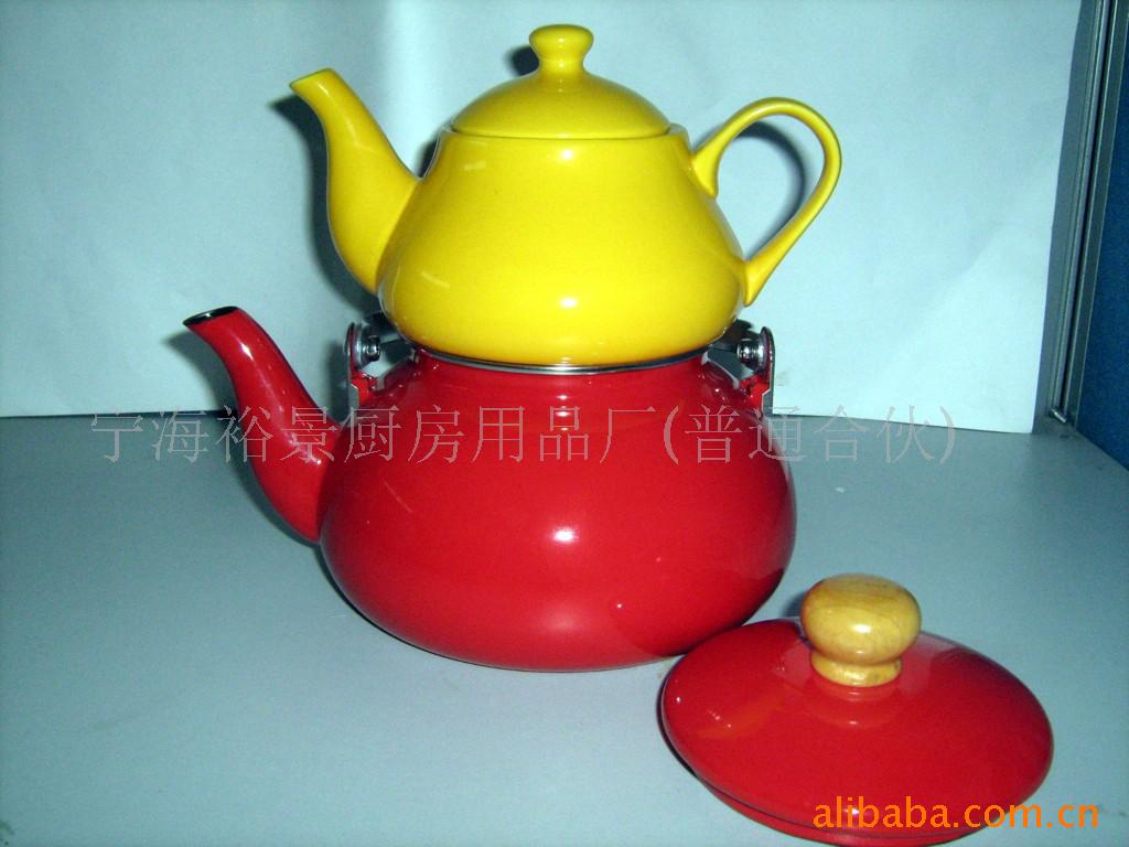 搪瓷套装壶,搪瓷茶壶,搪瓷咖啡壶