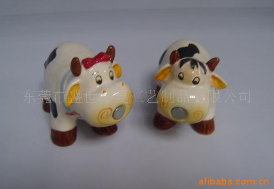 奶牛调味瓶,调料瓶,调味罐