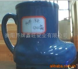 库存靴子杯各种釉杯陶瓷餐具马克杯陶瓷碗
