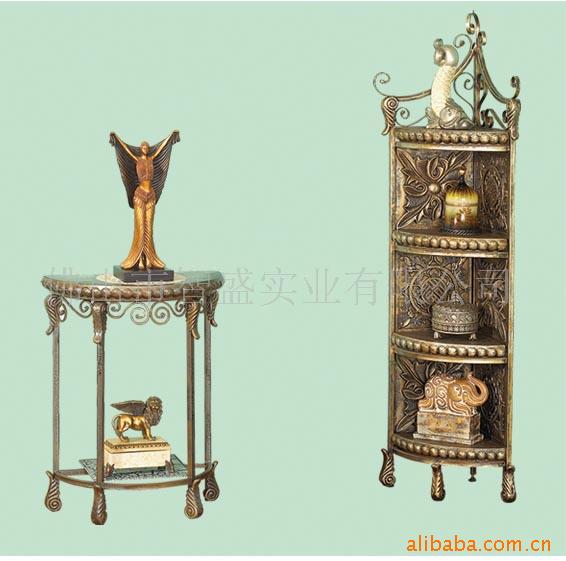 铁艺家具/铁艺艺品/搁物架(图)