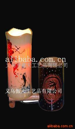 竹制精美台灯