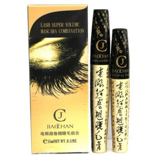 睫毛膏批发娇婵JIAOCHAN电眼超卷翘组合C701115ml