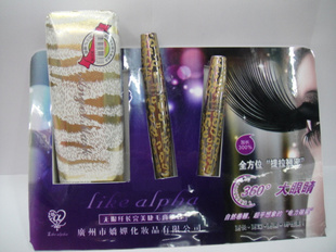 批发娇婵AngelMask天使修长睫毛膏(黑纤维组合)~
