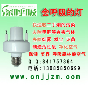 深呼吸负离子空气净化灯厂家批发负离子空气净化灯赚大钱