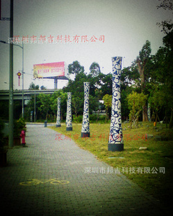 邦吉照明生产小蛮腰景观灯、广场、公园、小区景观灯