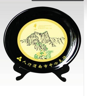 陕西特礼品漆器看盘兵马俑摆件西安厂家批发定做