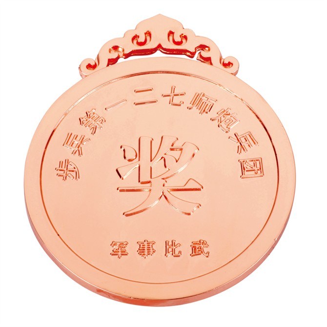 纯铜黄铜镀金奖牌︱校庆合金奖牌︱金属亚运会奖牌