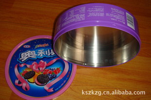 厂家订做精美饼干盒糖果铁盒