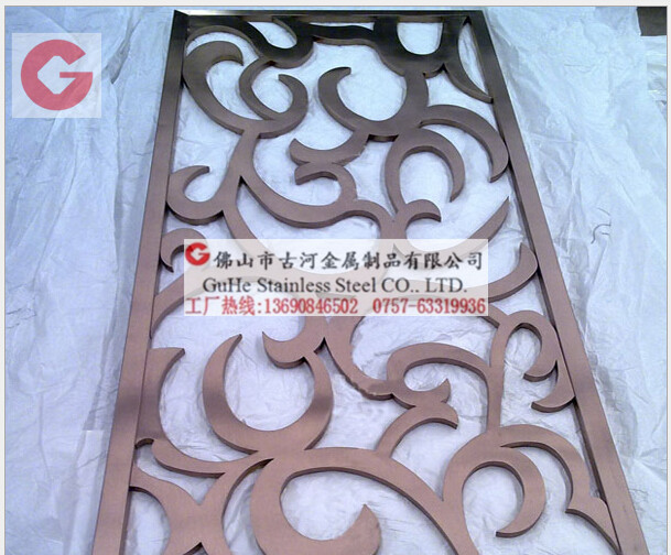 不锈钢激光雕刻,金属材料激光雕花,不锈钢镂空切割