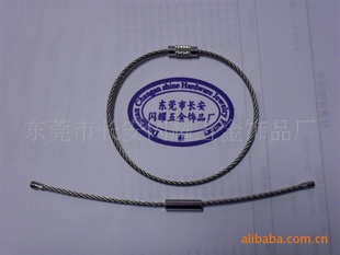 饰品钢丝绳吊牌钢丝绳