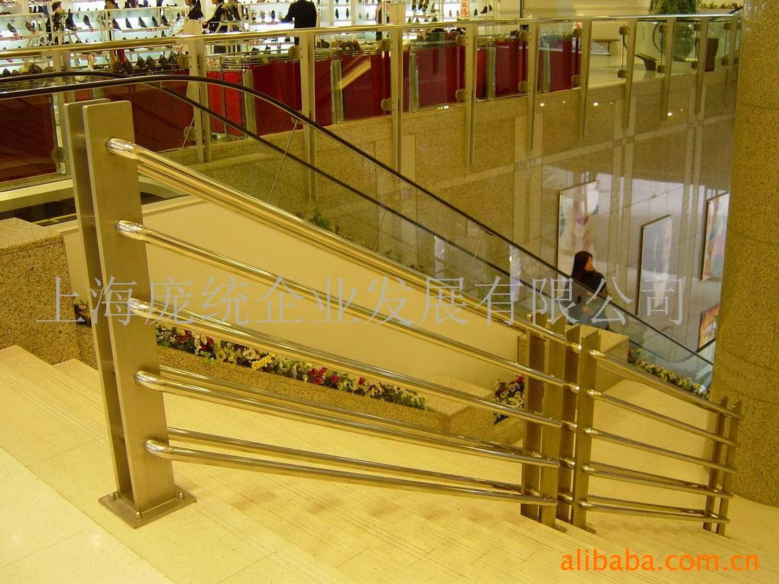 烤漆栏杆,不锈钢栏杆,钢结构楼梯(图)