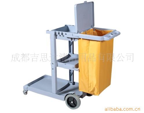 多用途清洁杂物车客房服务车清洁车