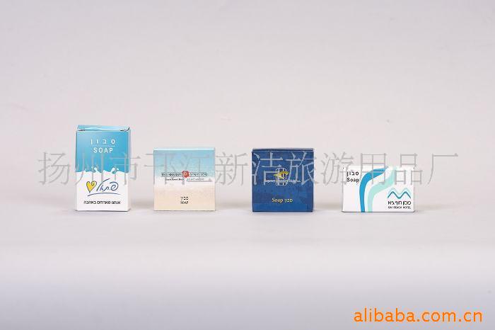 酒店客房用品外贸原单卡盒工艺香皂