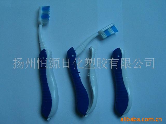 航空折叠牙刷,旅行牙刷(图)