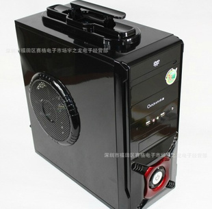 厂家批发华兴辉乔海210BR提手电脑机箱红