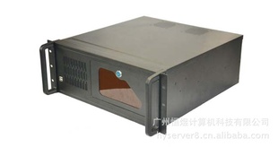 4U机箱4U工控机箱4U监控机箱1.2mm厚硬盘防震8个硬盘位