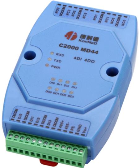 供应MODBUS开关量采集器,开关量转485模块