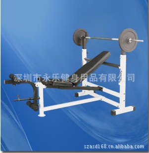 多功能卧推架举重床333(含杠)力量训练器