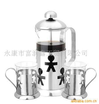 小人形冲茶器咖啡壶咖啡杯法压壶爱尔兰杯