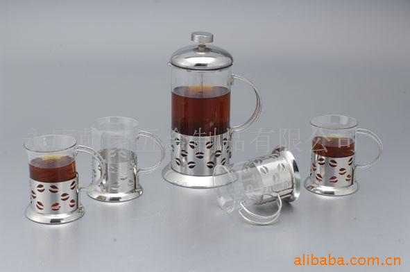 冲茶器,咖啡壶,茶具,咖啡杯。