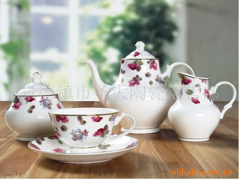 景德镇陶瓷,骨瓷,骨瓷,茶具,咖啡具,礼品瓷(图)
