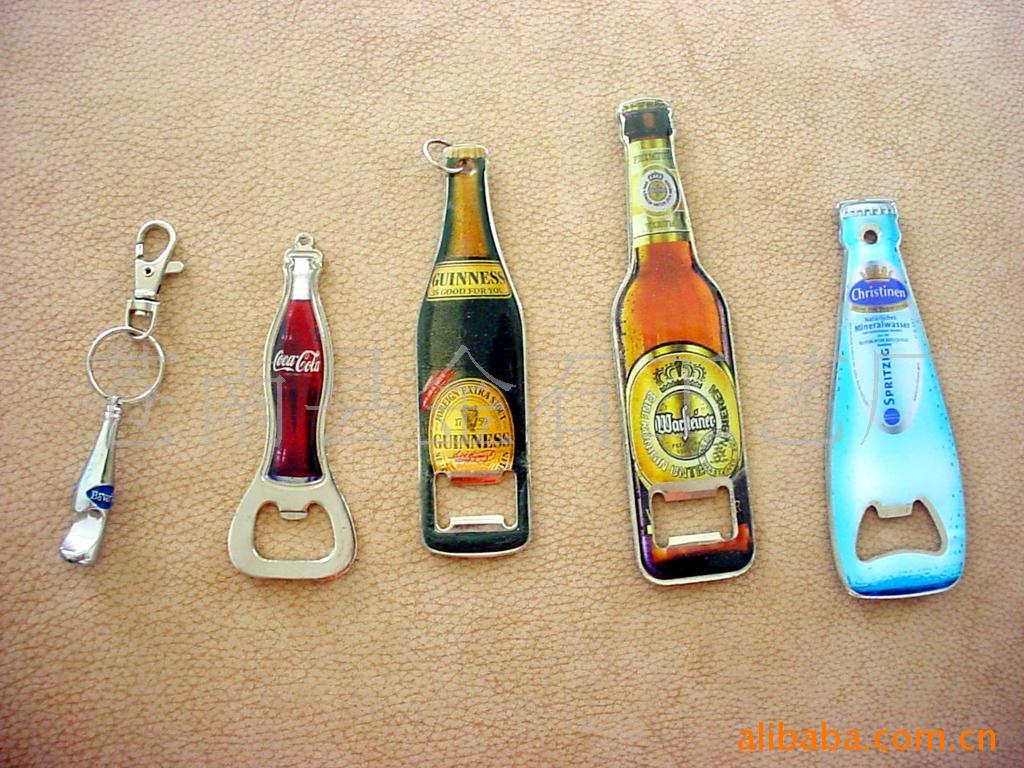 金属开瓶器,启瓶器,酒瓶开瓶器,印刷滴胶开瓶器