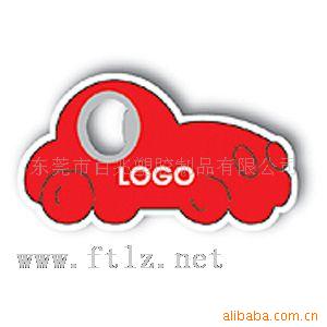 PVC环保开瓶器、汽车卡通公仔塑胶促销礼品开瓶器(图)