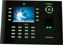 中控ICLOCK660彩屏照相指纹考勤机拍照考勤机深圳指纹考勤机