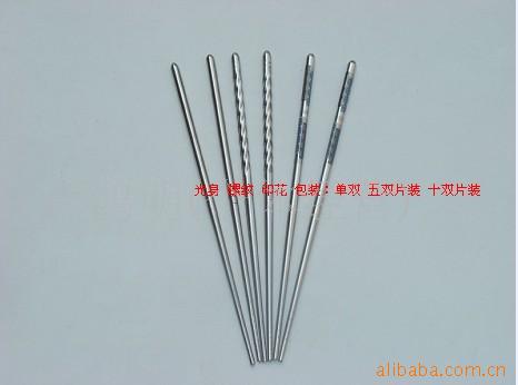 不锈钢餐具方柄系列筷子
