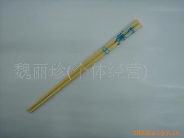 竹筷子印花筷海豚筷