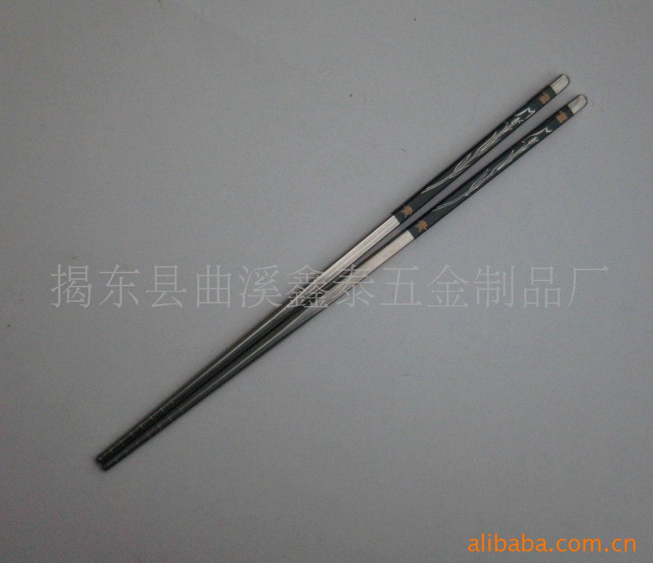 印花不锈钢方筷